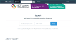 Desktop Screenshot of glassjobsearch.com